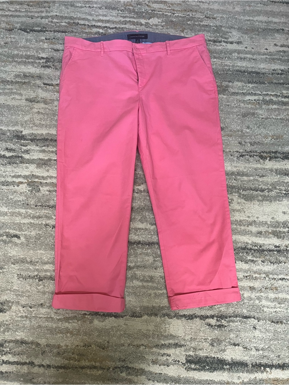 Tommy Hilfiger Pink Cropped Pants